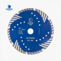 Hot Press Fine Diamond Turbo Saw Blade for Porcelain Ceramic Tile