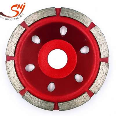 factory direct 100 mm single row segment diamond grinding wheels for concrete