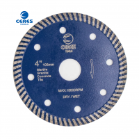 Turbo diamond saw blade both wet and dry cutting  diamond cutting discs for stone masonry marble cutting