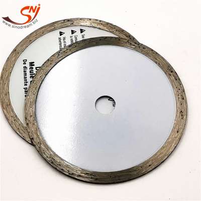 180 mm cold pressed continuous circular diamond saw blades tile cutting blade