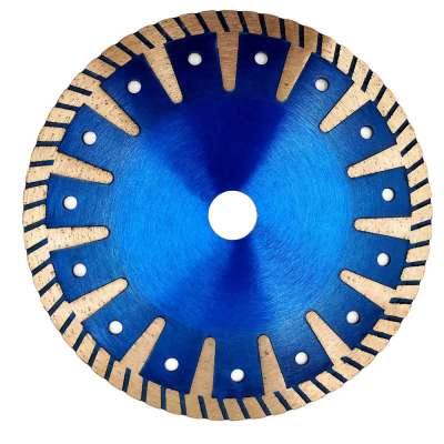 7 in 180 mm marble cutting blade diamond turbo saw blade cuts for granite stone